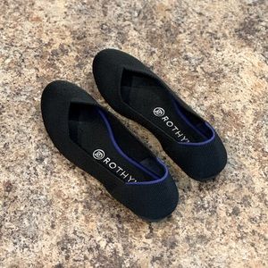 Rothy’s Black Flats